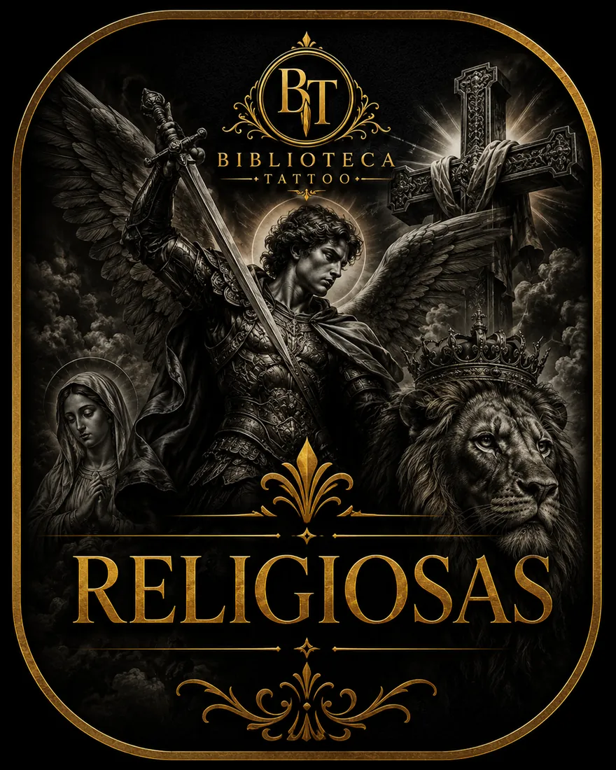Exemplos de tatuagens religiosas